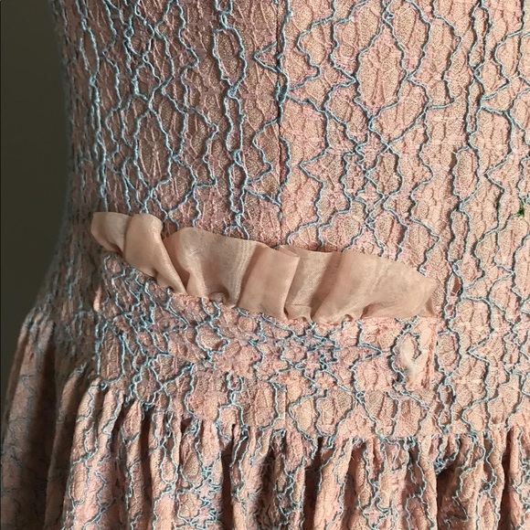 Vintage 90s Fit & Flare Mini Dress - Picture 5 of 8